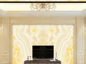 高清大理石紋玉石山水背景墻