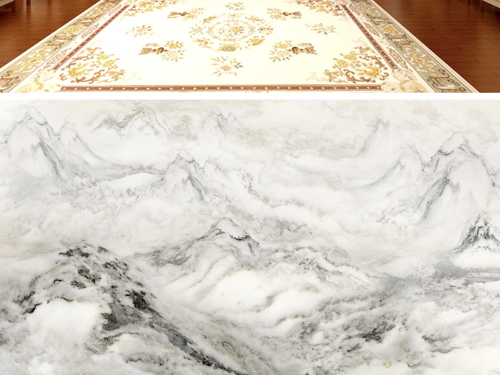 萬里河山 大理石瓷磚上的詩(shī)意山水畫